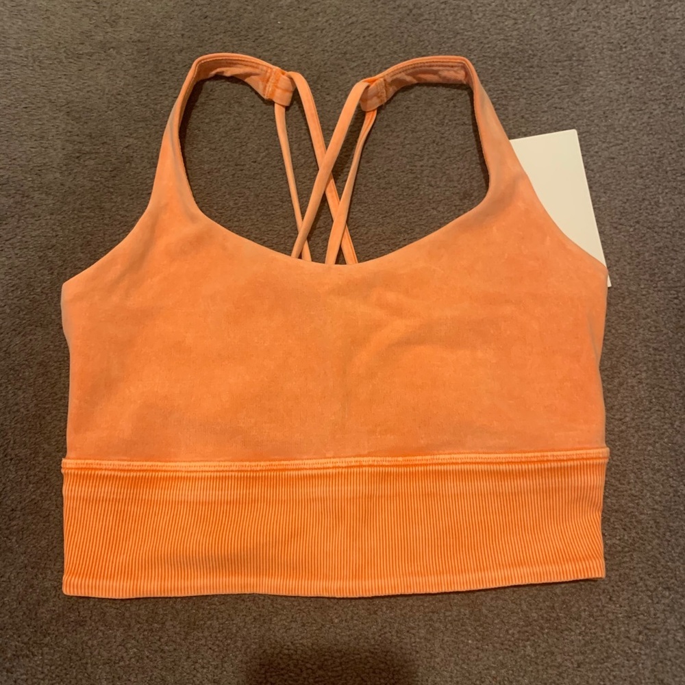 Lululemon Free to Be Bra Long Line Rib
